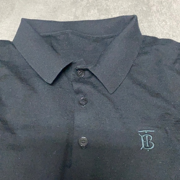 Authentic Burberry long sleeve polo - Picture 2 of 5